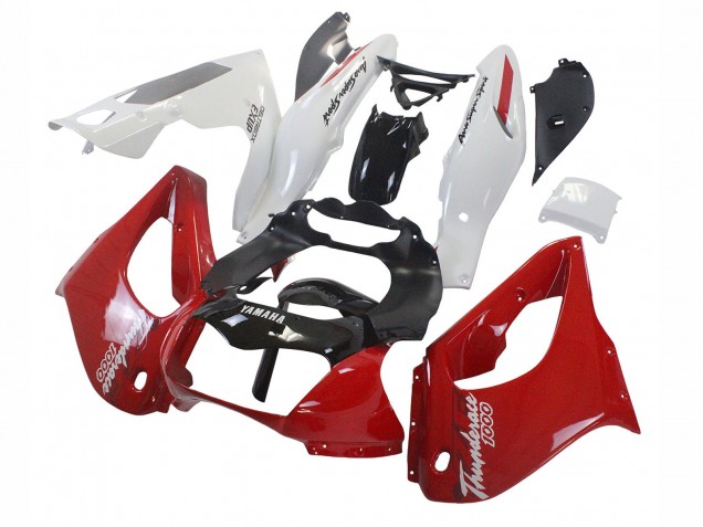 1997-2007 Yamaha YZF 1000R Thunderace Motorcycle Fairings - Red Black White Thunderace Canada Websites