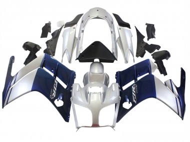 2001-2006 Yamaha FJR1300 Motorcycle Fairings - Dark Blue Silver Canada Websites