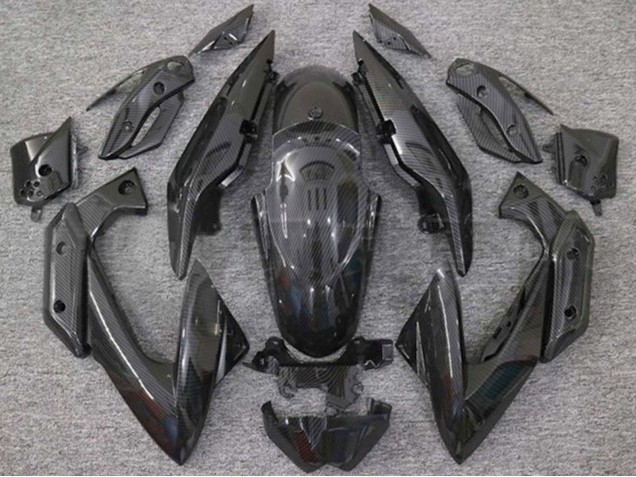 2009-2012 Yamaha XJ6 Motorcycle Fairings - Black Carbon Fiber Canada Websites