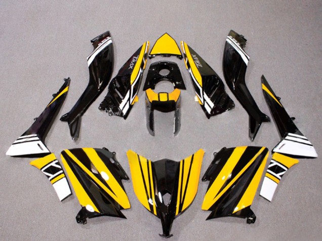 2012-2014 Yamaha TMAX530 Motorcycle Fairings - Glossy Black Yellow White Canada Websites