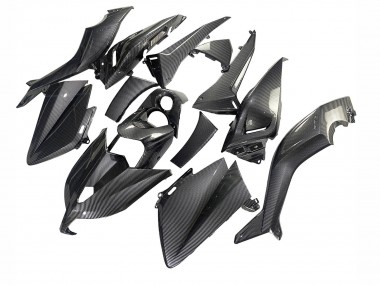 2012-2014 Yamaha TMAX530 Motorcycle Fairings - Black Carbon Fiber Canada Websites