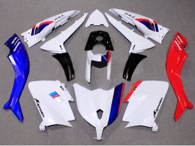 2012-2014 Yamaha TMAX530 Motorcycle Fairing - White Red Blue Canada Websites