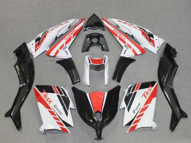 2012-2014 Yamaha TMAX530 Motorcycle Fairings - White Red Black Racing Canada Websites
