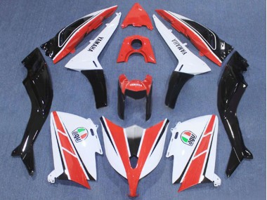 2012-2014 Yamaha TMAX530 Motorcycle Fairing - Red White Black Canada Websites