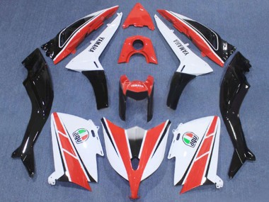 2012-2014 Yamaha TMAX530 Motorcycle Fairing - Red White Black Canada Websites
