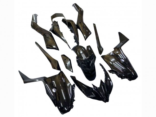 2017-2021 Yamaha XMAX300 Motorcycle Fairings - Glossy Black Canada Websites