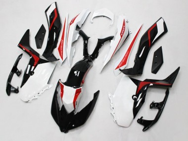 2017-2021 Yamaha XMAX300 Motorcycle Fairings - White Red Glossy Black Canada Websites