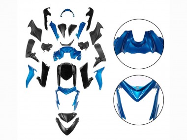 2015-2020 Suzuki GSX-S 1000 Motorcycle Fairings - Blue Black Canada Websites