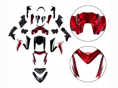 2015-2020 Suzuki GSX-S 1000 Motorcycle Fairings - Black and Red Canada Websites