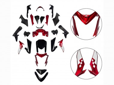 2015-2020 Suzuki GSX-S 1000 Motorcycle Fairings - Red Black Canada Websites