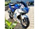 2003-2013 Suzuki SV650 Motorcycle Fairings - White Blue Lucky Strike Motul Canada Websites