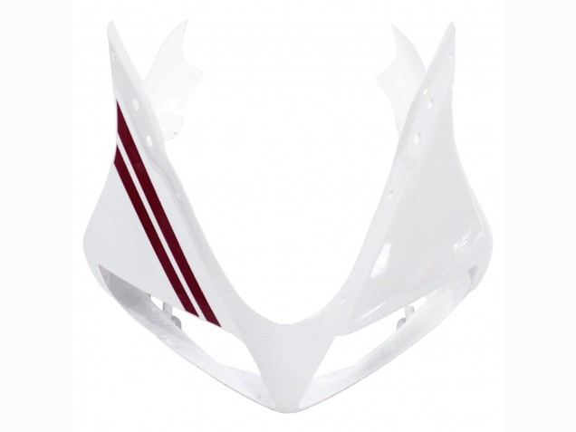2003-2013 Suzuki SV650 Motorcycle Fairings - White with Dark Red Lines Canada Websites
