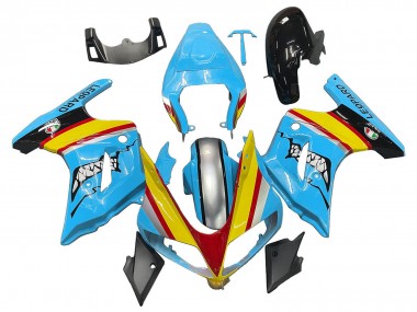 2003-2013 Suzuki SV650 Motorcycle Fairings - Blue Yellow Red Silver Shark Canada Websites