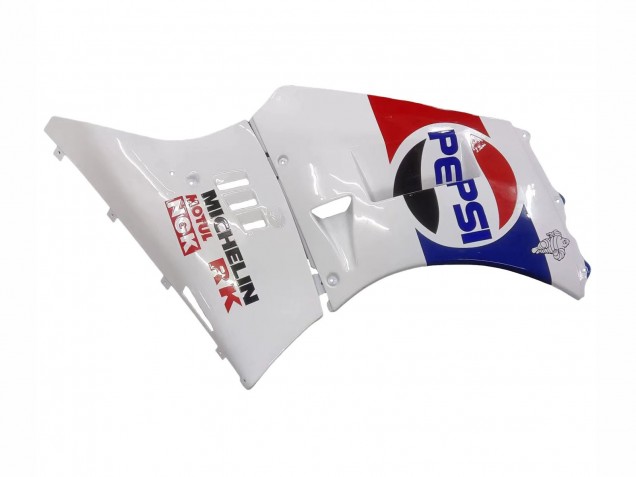 1984-1987 Suzuki RG400 RG500 RG400/500 Motorcycle Fairings - White Red Blue Yellow Motul Michelin Pepsi Canada Websites