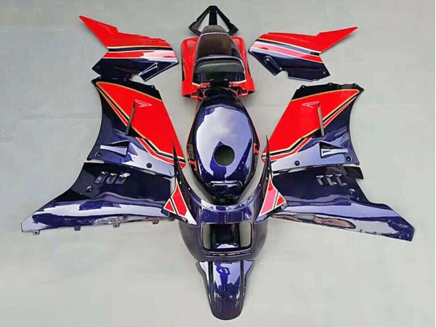 1984-1987 Suzuki RG400 RG500 RG400/500 Motorcycle Fairings - Glossy Dark Blue Red Canada Websites