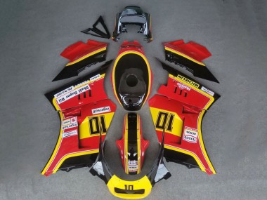 1984-1987 Suzuki RG400 RG500 RG400/500 Motorcycle Fairings - Red Yellow Black 10 Canada Websites