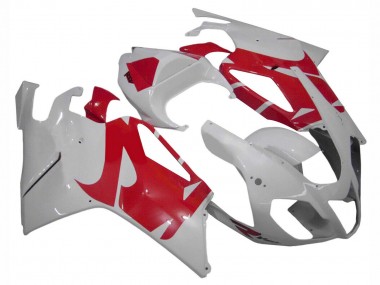 2003-2006 Aprilia RSV1000 Motorcycle Fairings - White Red Canada Websites