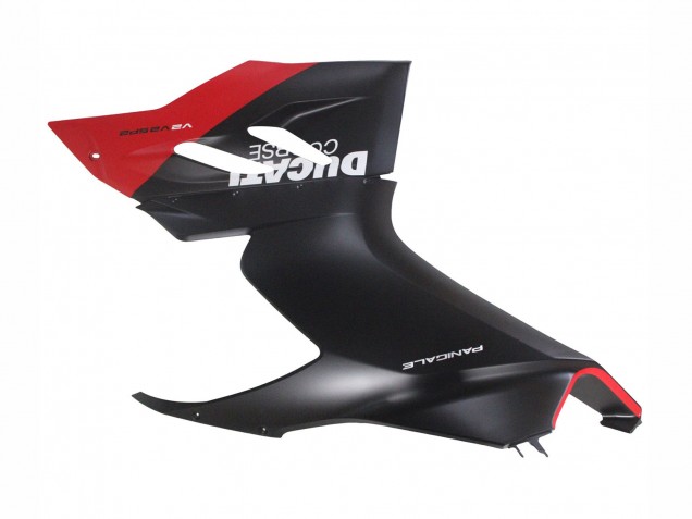 2020-2024 Ducati Panigale V2 Motorcycle Fairings - Red Matte Black Corse Canada Websites