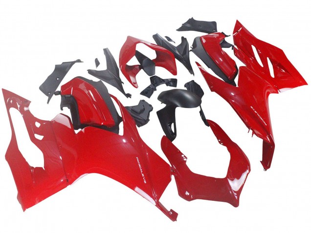2020-2024 Ducati Panigale V2 Motorcycle Fairing - Red Matte Black Canada Websites