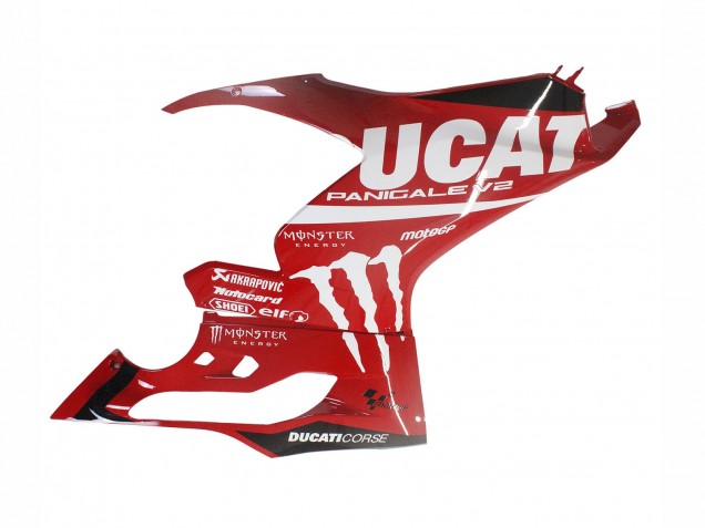 2020-2024 Ducati Panigale V2 Motorcycle Fairings - Red Glossy Black Monster Corse Canada Websites