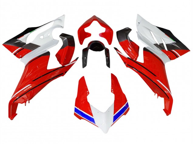 2020-2024 Ducati Panigale V2 Motorcycle Fairings - White Red Blue Glossy Black Canada Websites
