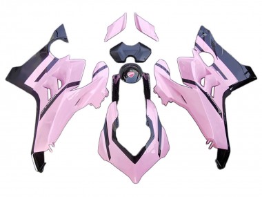 2020-2021 Ducati Panigale V4 V4S Motorcycle Fairings - Pink Glossy Black Canada Websites