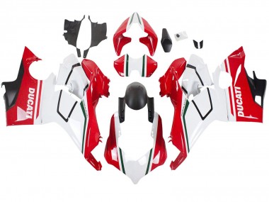 2018-2019 Ducati Panigale V4 V4S Motorcycle Fairings - White Red Matte Black Canada Websites
