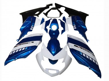 2005-2010 BMW K1200S Motorcycle Fairings - White Blue Canada Websites