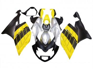 2005-2010 BMW K1200S Motorcycle Fairings - Yellow Silver Matte Black Canada Websites