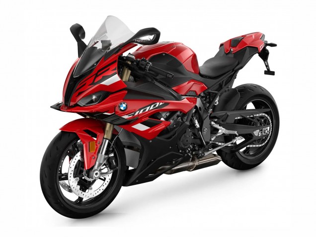 2023-2024 BMW S1000RR Motorcycle Fairings - Red Matte Black Canada Websites