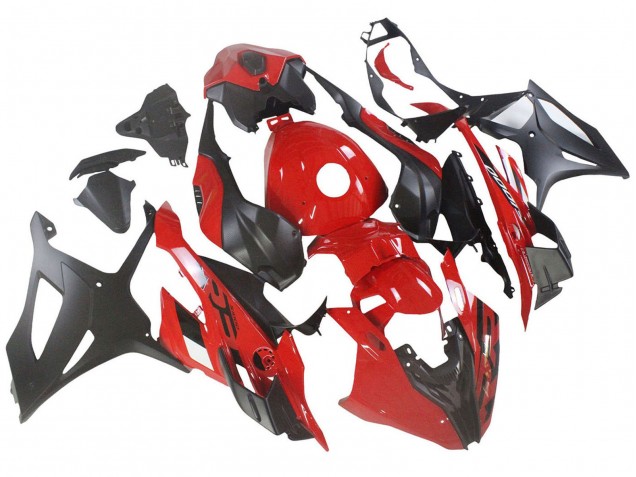 2023-2024 BMW S1000RR Motorcycle Fairings - Red Matte Black Canada Websites