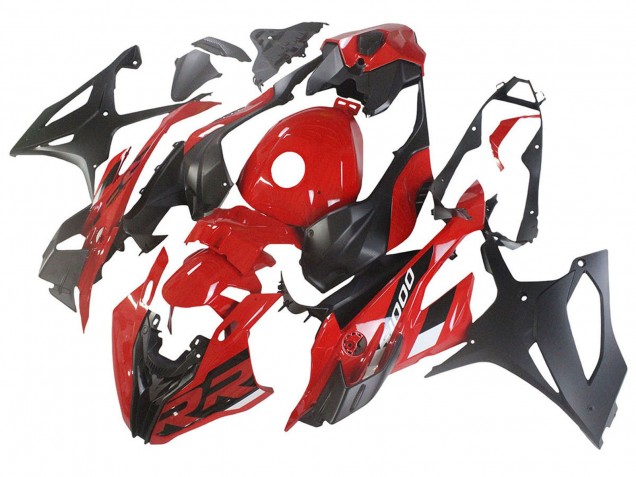 2023-2024 BMW S1000RR Motorcycle Fairings - Red Matte Black Canada Websites