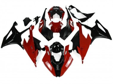 2019-2022 BMW S1000RR Motorcycle Fairing Kits - Black Red Canada Websites