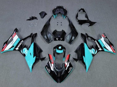 2019-2022 BMW S1000RR Motorcycle Fairings - Black Cyan Petronas Canada Websites