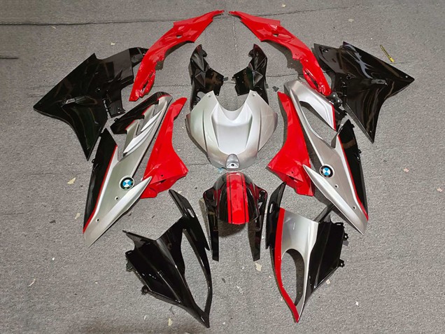 2019-2022 BMW S1000RR Motorcycle Fairings - Black Silver Red Canada Websites