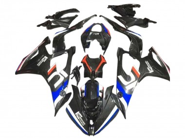 2019-2022 BMW S1000RR Motorcycle Fairings - Black White Blue Carbon Fiber Canada Websites