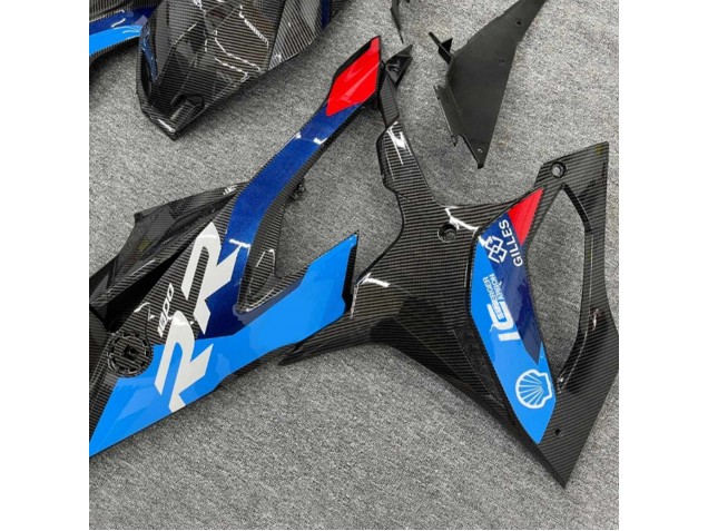 2019-2022 BMW S1000RR Motorcycle Fairings - Black Blue Red Carbon Fiber Canada Websites