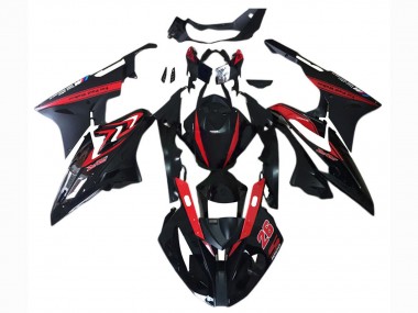 2017-2018 BMW S1000RR Motorcycle Fairing - Red Glossy Black Matte Black Canada Websites