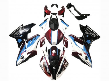 2017-2018 BMW S1000RR Abs Fairings - White Blue Red Glossy Black Canada Websites