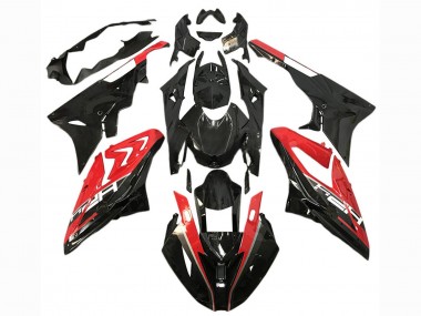2015-2016 BMW S1000RR Motorcycle Fairings - Red Glossy Black Canada Websites