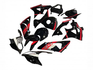2009-2014 BMW S1000RR Motorcycle Fairing - Red Glossy Black Canada Websites