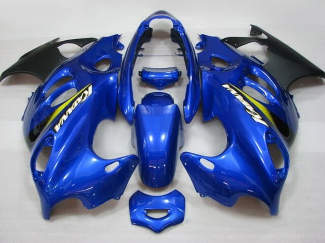 2004-2006 Suzuki GSX600F/GSX750F Motorcycle Fairings - Blue Yellow Matte Black Katana Canada Websites
