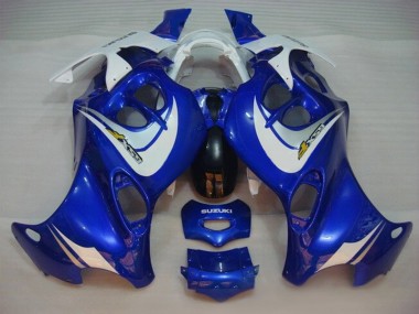 2004-2006 Suzuki GSX600F/GSX750F Motorcycle Fairings - Blue White Canada Websites