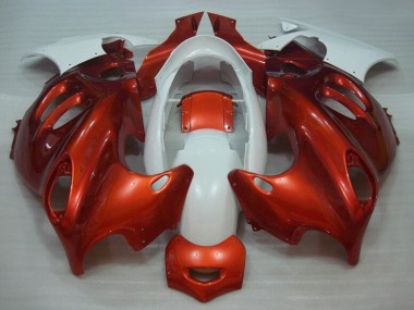 2004-2006 Suzuki GSX600F/GSX750F Motorcycle Fairings - Burnt Orange White Canada Websites