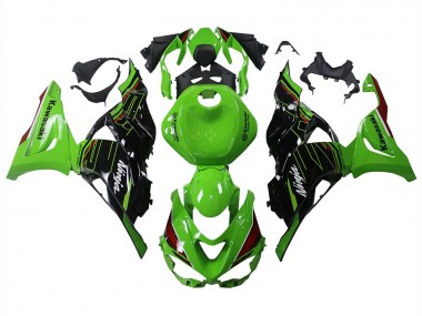 2023-2025 Kawasaki ZX6R Motorcycle Fairings - Green Black Canada Websites