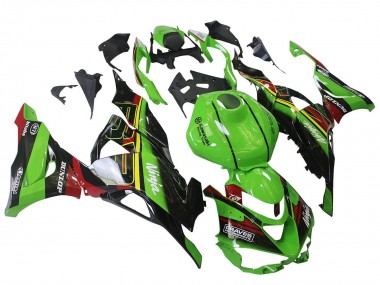 2023-2025 Kawasaki ZX6R Motorcycle Fairings - Green Black Red Yellow Dunlop Canada Websites