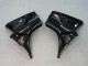 2003-2004 Honda CBR600RR Motorcycle Fairings - Glossy Black Red Decals Canada Websites