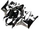 2007-2008 Honda CBR600RR Motorcycle Fairing Kits - Silver Glossy Black Canada Websites