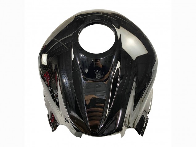 2007-2008 Honda CBR600RR Motorcycle Fairing Kits - Silver Glossy Black Canada Websites