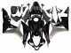 2007-2008 Honda CBR600RR Motorcycle Fairing Kits - Silver Glossy Black Canada Websites